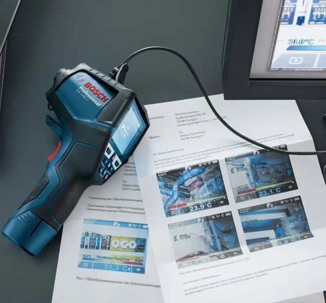 Термодетектор Bosch GIS 1000 C Professional (від -40 до +1000 &deg; C) RC_0.601.083.300 фото