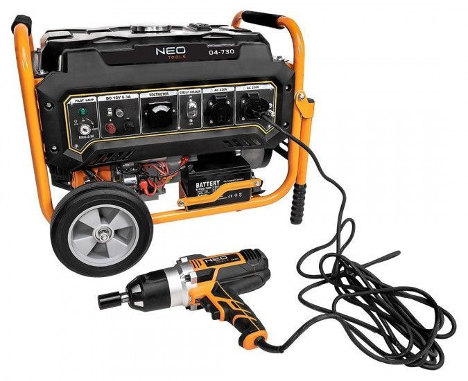 Бензиновый генератор Neo Tools 04-730, 3кВт 3 кВт RC_04-730 фото