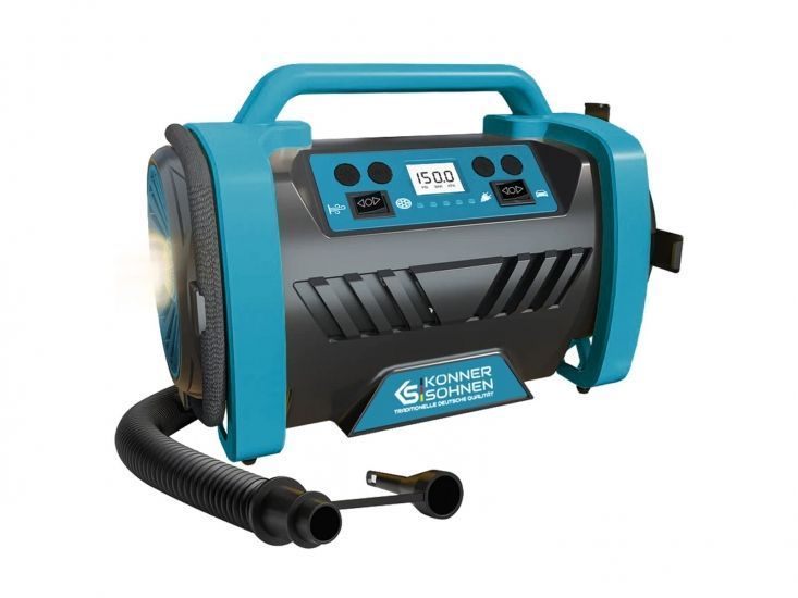 Компресор повітряний Konner&Sohnen KS P30, 12В, 120Вт, 150psi, 35л/хв, 1.8кг RC_KSP30 фото