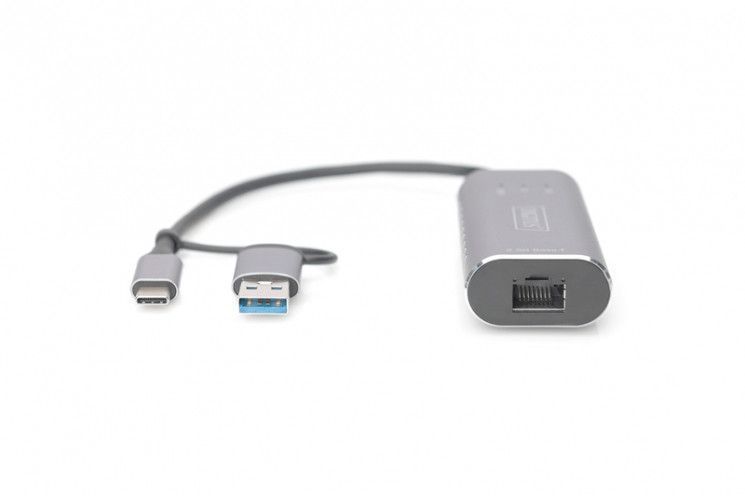 Адаптер Digitus USB-C/USB 3.0 - 2.5 Gbps Ethernet RC_DN-3028 фото
