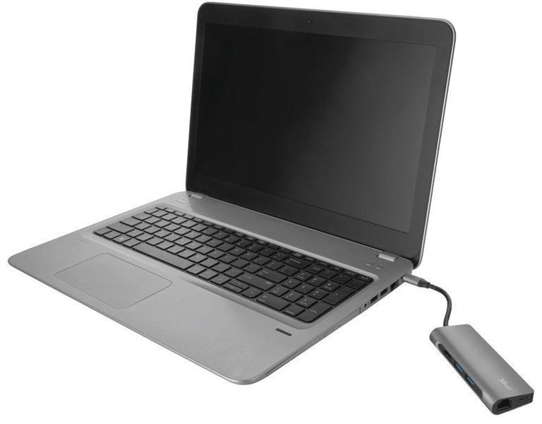 USB-хаб DALYX 7-IN-1 USB-C ALUMINIUM Trust RC_23775_TRUST фото