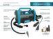 Компресор повітряний Konner&Sohnen KS P30, 12В, 120Вт, 150psi, 35л/хв, 1.8кг RC_KSP30 фото 6