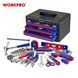 Набір інструментів універсальний WORKPRO (125 попер.) W009022