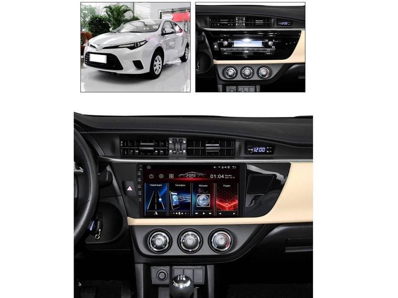 Штатна автомагнітола FORS.auto FS 6 MAX для Toyota Corolla 2014-2016 FA_FS-6043 фото