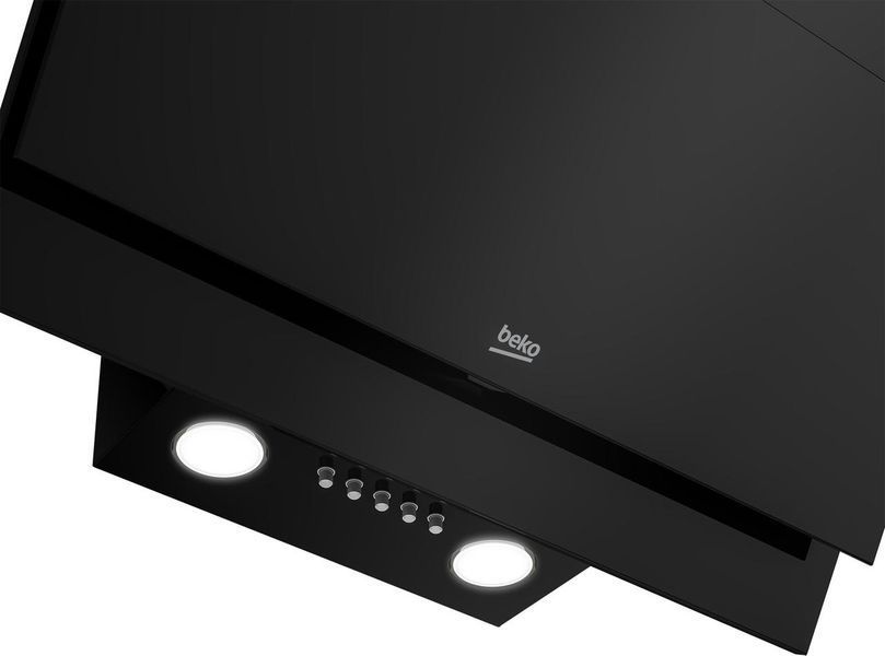 Витяжка Beko похила, 60см, 405м.куб/год, чорний RC_HCA63420B фото
