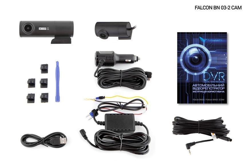 Відеореєстратор Falcon BN03-2CAM MA_FN BN03 - 2CAM фото