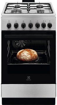 Electrolux Плита комбінована, 57л, 50x60см, конвекція, нерж RC_LKK520022X фото