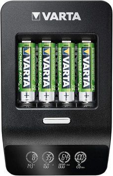 Зарядний пристрій Varta LCD Ultra Fast Plus Charger 4хNI MH AA2100 мА&bull;год RC_57685101441 фото