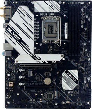 Материнская плата Biostar B760A SILVER s1700 B760 4xDDR5 M.2 HDMI DP ATX RC_B760A-SILVER фото