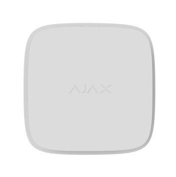 Пожежний датчик аналізу чадного газу Ajax FireProtect 2 RB CO, змінна батарея, jeweller, бездротовий, білий RC_000034668 фото