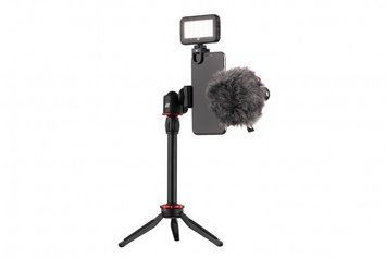 Микрофон с триподом для мобильных устройств 2Е MM011 Vlog KIT, 3.5mm RC_2E-MM011 фото