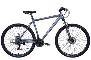 Велосипед алюміній 29" Formula MOTION AM DD рама-21" темно-сріблястий (матовий) 2024 VT_OPS-FR-29-247 фото