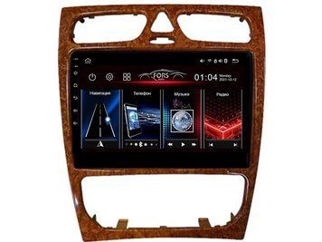 Штатна автомагнітола FORS.auto M200 для Mercedes Benz C-Class (W203)/CLK-Class (W209) (9 inch, wooden) 2002-2006 FA_0011-M200 фото