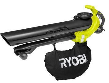 Повітродув-пилосос садовий Ryobi RBV3000CESV 3000Вт 3в1 375км/год 960куб/год ергоремі Vertebrae мішок 45л 3.6кг RC_5133002190 фото