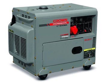 Дизельный генератор CROWN CT34084 5,5 кВт DC_408589 фото