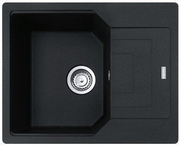 Мойка кухонная Franke Urban, фрагранит, прямоугольник, с крылом, 620х500х220мм, чаша &ndash; 1, накладная, UBG RC_114.0574.952 фото