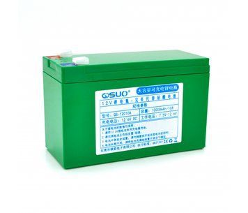 Акумуляторна батарея літієва QiSuo 12V 10Ah з елементами Li-ion 18650 (150х64,5х97,7) U_18302 фото