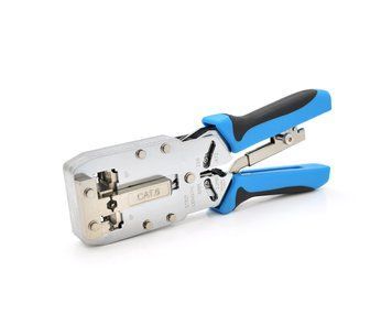 Інструмент із храповиком для обтискання Ritar HT-2810R RJ-45 (8P8C Cat-6) та RJ-12/11 (6P6C), 4P/6P/8P, U_01497 фото