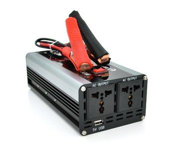 Інвертор напруги AEV4000W 12/220V з апроксимованою синусоїдою 2 універсальні розетки 1*USB (DC:5V/2 4A) U_28506 фото