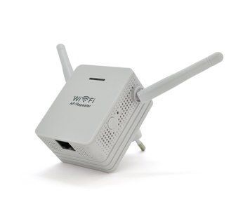 Підсилювач WiFi сигналу з 2-ма вбудованими антенами LV-WR06, живлення - 220В, швидкість - 300Mbps, стандарт - IEEE 802.11b/g/n U_06771 фото
