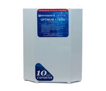 Стабілізатор напруги теристорний OPTIMUM LV 15 (15000Вт) 220В, стабілізація 95-220, 12 ступенів U_20087 фото