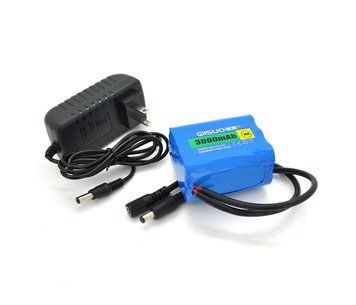 Акумуляторна батарея літієва QiSuo 24V 3Ah з елементами Li-ion 18650 (56x38x70) + зарядний пристрій U_26003 фото