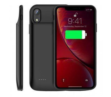 Чохол акумулятор AmaCase для iPhone XR Чорний (4000 маг) AMA_018 фото