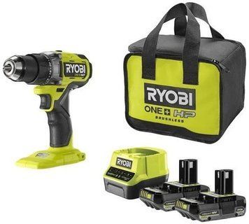 Шуруповерт-дрель аккумуляторный ONE+ HP RDD18X-220S 18В 2х2А&middot;ч ЗУ 95Нм 500&middot;2100об&middot;хв 1.7кг сумка Ryobi RC_5133005284 фото