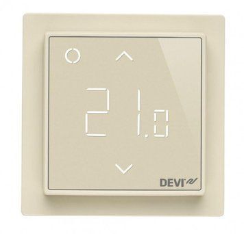 Терморегулятор DEVI Devireg Smart, +5...45 &deg;C, электронный, Wi-Fi, встроенный, проводной датчик, 16A, 230V, RC_140F1142 фото