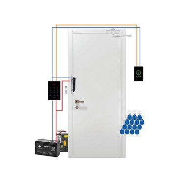 Комплект СКУД із сенсорною панеллю та електроригельним замком GV-503 LP_24264 фото