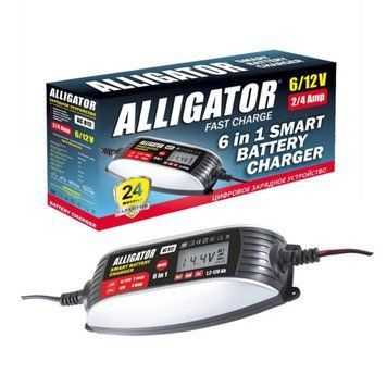 Зарядное устройство АКБ Alligator 6/12V, 4А LI_AC812 фото