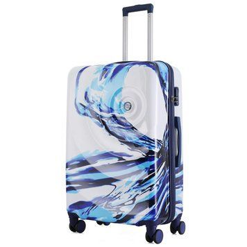 Чемодан Semi Line 28" (L) White/Blue Print (T5653-3) DS_DAS302331 фото
