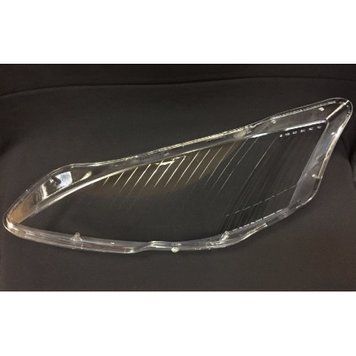 Пластиковое стекло фары Mercedes-Benz S-Class (W221) 2005-2009 левое (водительское) KL_3296 фото