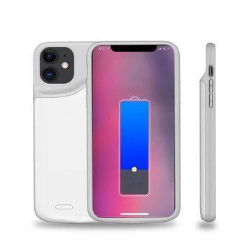 Чохол акумулятор AmaCase для iPhone 11 Білий (6000 мАч) AMA_033 фото