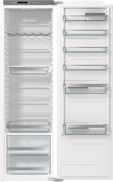 Gorenje Холодильна камера, 177x55,5х54,5, 301л, А++, інв., дисплей, білий RC_RI518EA1 фото