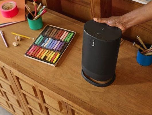 Портативна акустична система Move, Black Sonos RC_MOVE1EU1BLK фото