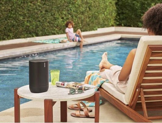 Портативна акустична система Move, Black Sonos RC_MOVE1EU1BLK фото