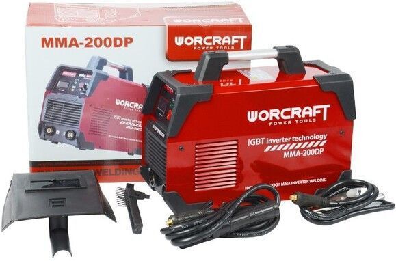 Сварковий апарат інверторний Worcraft MMA-200DP (13092) WM_13092 фото