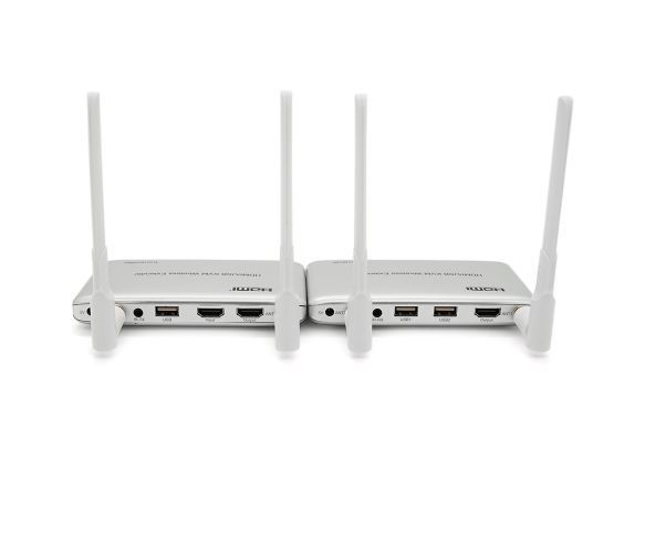Одноканальный активный удлинитель Voltronic HDMI+USB сигнала по WIFI, дальность передачи: до 200 метров, U_31652 фото