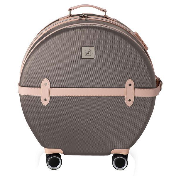 Валіза Semi Line 24" (M) Brown/Pink Cream (T5673-3) DS_DAS302679 фото