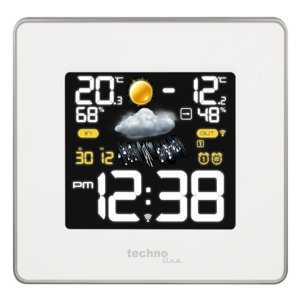 Метеостанція Technoline WS6440 White (WS6440) (без акумулятора та зарядного пристрою) DS_DAS301780 фото