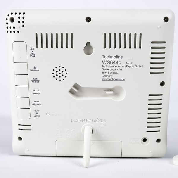 Метеостанція Technoline WS6440 White (WS6440) (без акумулятора та зарядного пристрою) DS_DAS301780 фото
