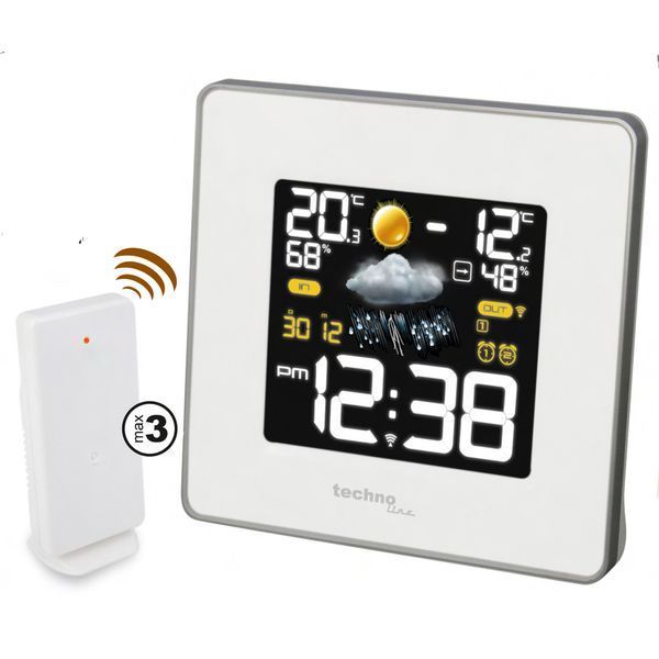 Метеостанція Technoline WS6440 White (WS6440) (без акумулятора та зарядного пристрою) DS_DAS301780 фото