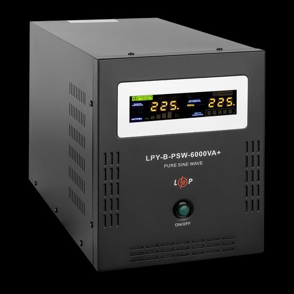 ДБЖ з правильною синусоїдою 48V LPY-B-PSW-6000VA+(4200Вт)10A/20A LP_6615 фото