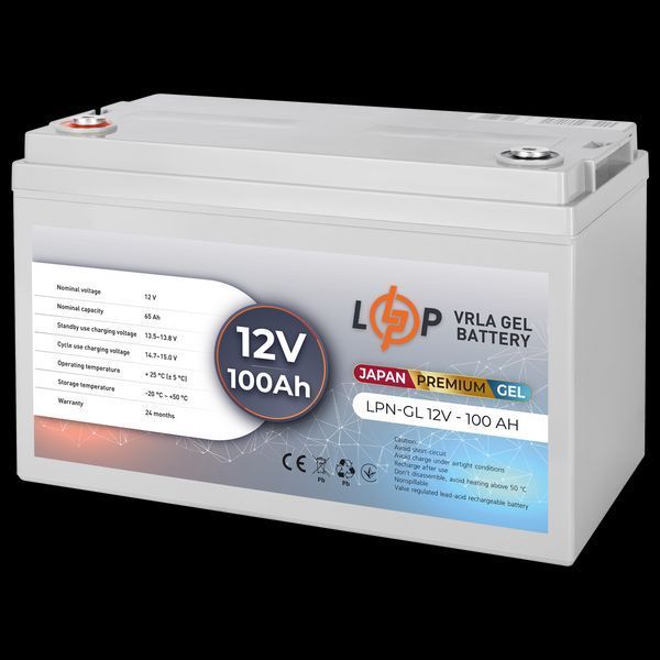 Комплект резервного живлення LP (LogicPower) ДБЖ + гелева батарея (UPS B6000 + АКБ GL 1200W) LP_18059 фото