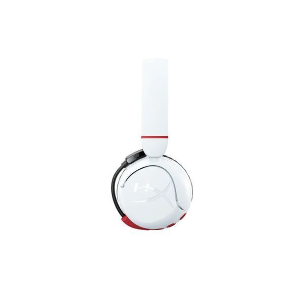 Гарнитура игровая Cloud Mini, mini-jack/BT, 1.2м, белый-красный HyperX RC_7G8F2AA фото