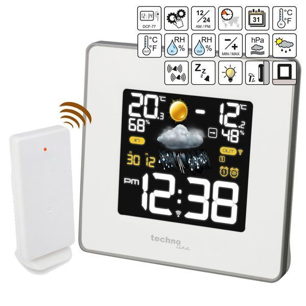 Метеостанція Technoline WS6440 White (WS6440) (без акумулятора та зарядного пристрою) DS_DAS301780 фото