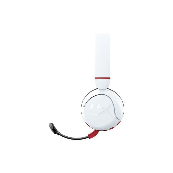 Гарнитура игровая Cloud Mini, mini-jack/BT, 1.2м, белый-красный HyperX RC_7G8F2AA фото