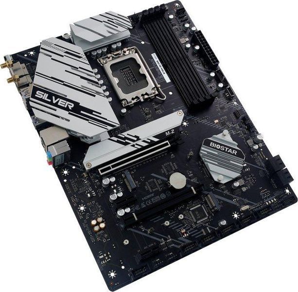 Материнская плата Biostar B760A SILVER s1700 B760 4xDDR5 M.2 HDMI DP ATX RC_B760A-SILVER фото