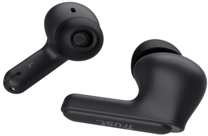 Наушники TWS Yavi Earbuds BT 5.3, ENC, SBC, Mic, Черый Trust RC_25296_TRUST фото